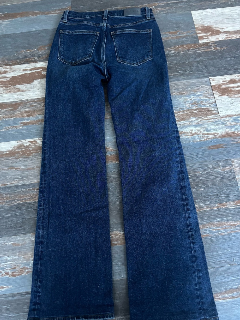 Pistola Women’s Dark Wash Denim Flare Jeans Size 26 - Picture 2 of 4